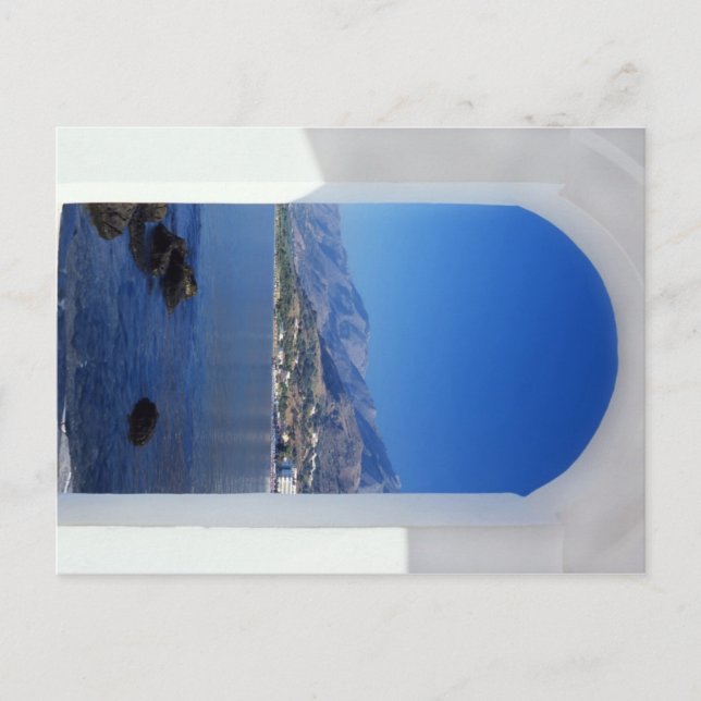 Cartão Postal A janela (Frente)