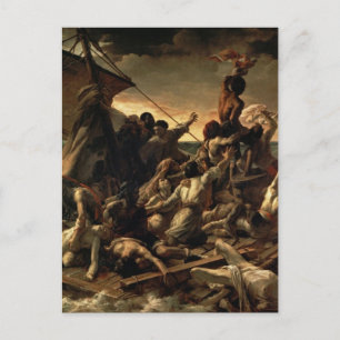 Cartão Postal A Jangada da Medusa - Théodore Géricault