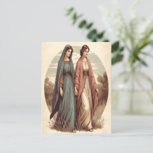 Cartão Postal A jornada esperançosa de Ruth pelo amor e devoção