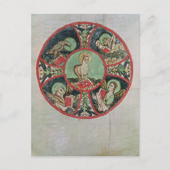 Cartão Postal A Lambe de Deus (Frente)