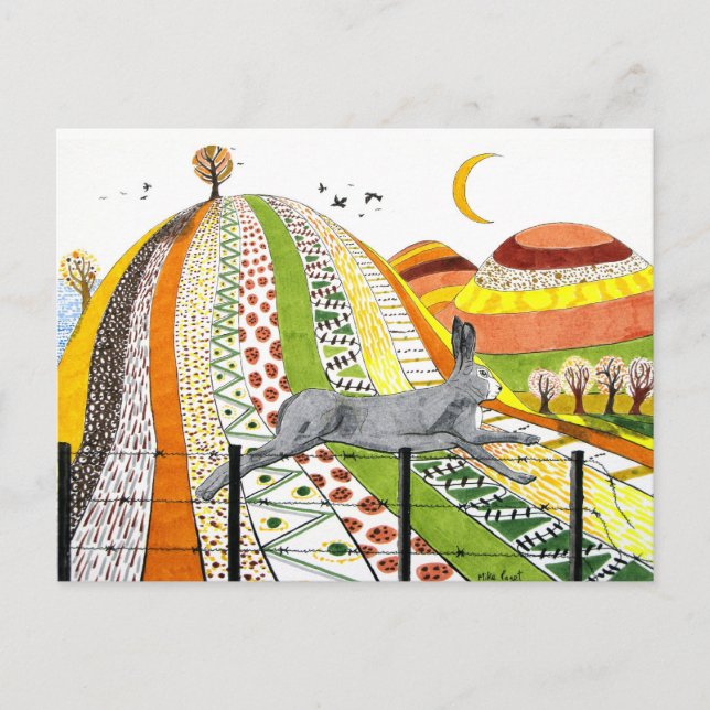 Cartão Postal A lebre (Frente)