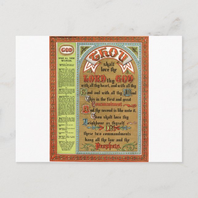 Cartão Postal A Lei Perfeita da Liberdade (Frente)