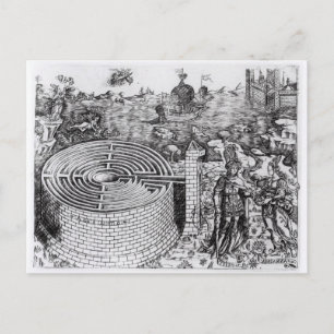 Cartão Postal A lenda de Theseus