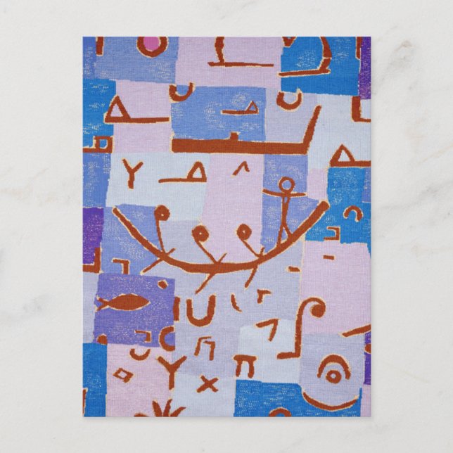 Cartão Postal A Lenda do Nilo, por P. Daquin (Frente)