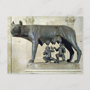 Cartão Postal A Loba Capitolina