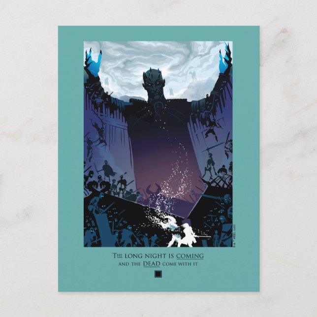Cartão Postal A Longa Noite Está Chegando (Frente)