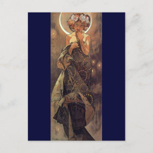 Cartão Postal A Lua - Art Nouveau