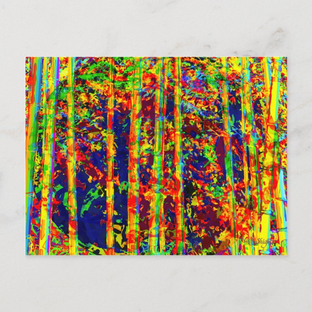 Cartão Postal A Lua Negra (Frente)