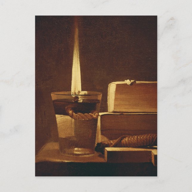 Cartão Postal A luz noturna, 1630-35 (Frente)