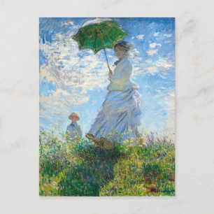 Cartão Postal A Madame Monet e o Filho de Claude Monet