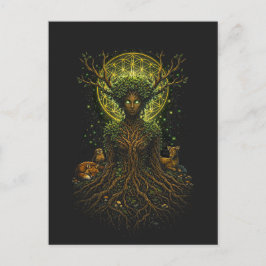 Cartão Postal A Mãe Verde