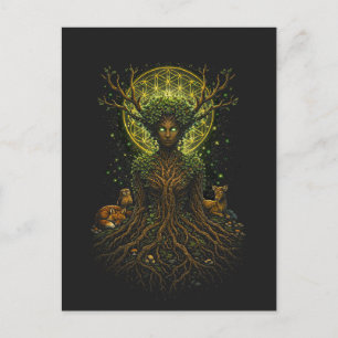 Cartão Postal A Mãe Verde