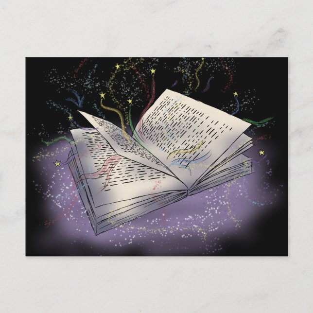 Cartão Postal A Magia da Leitura do Cartão-Postal (Frente)