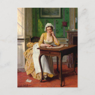 Cartão Postal A Maid da Senhora - Caraud