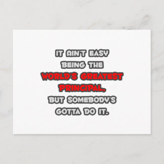 Cartão Postal A maior Piada principal do mundo