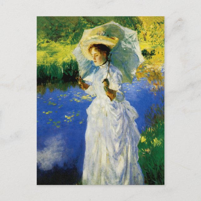 Cartão Postal A Manhã Caminhando (Frente)