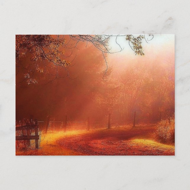 Cartão Postal A Manhã Quebrou (Frente)