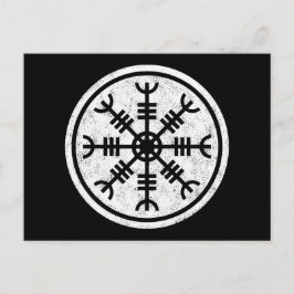 Cartão Postal A Mão De Awe Vikings