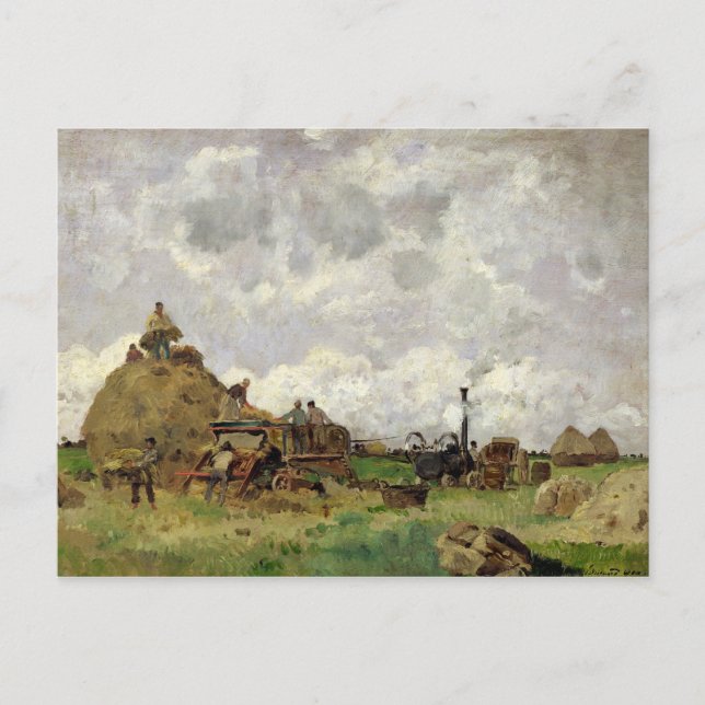 Cartão Postal A Máquina de Limpeza (Frente)