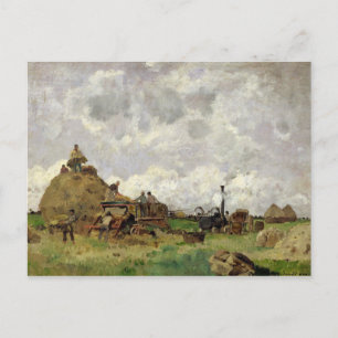 Cartão Postal A Máquina de Limpeza