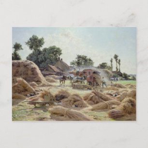 Cartão Postal A Máquina de Limpeza 1896