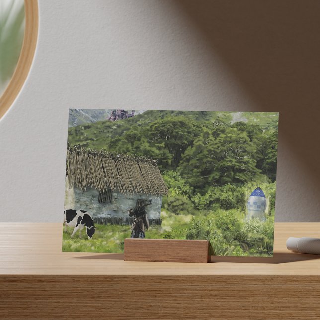 Cartão Postal A Máquina do Tempo Chega (Criador carregado)