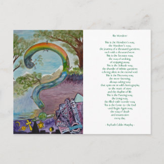 Cartão Postal A Maravilha - Por Ruth Calder Murphy - Cartão-post