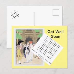 Cartão Postal A Maravilhosa no Palácio Real (1921) por Barbier