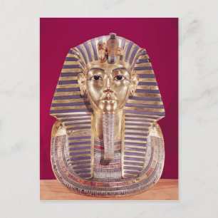 Cartão Postal A máscara funerária de Tutankhamun