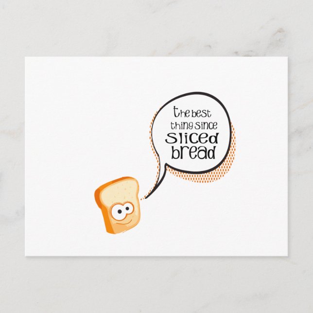 Cartão Postal A Melhor Coisa Desde o Pão de Fôrma (Frente)