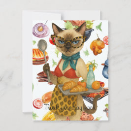 Cartão Postal A Merendeira está servindo comida