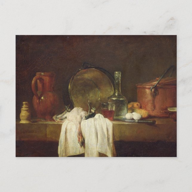 Cartão Postal A mesa de cozinha (Frente)