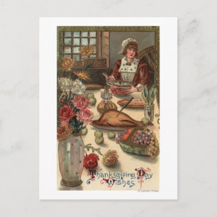 Cartão Postal A Mesa de uma Peregrina