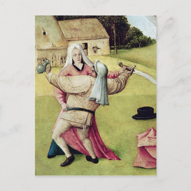 Cartão Postal A Mesa dos Sete Pecados Mortais (Frente)