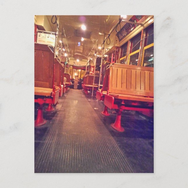 Cartão Postal A minha viatura, Nova Orleans (Frente)