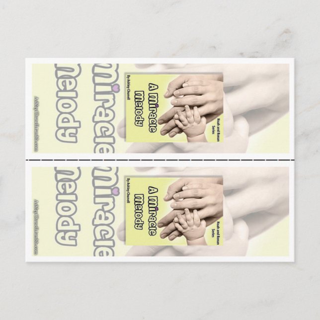 Cartão Postal "A Miracle Melody" by Ashley Chunell Bookmarks (Frente)