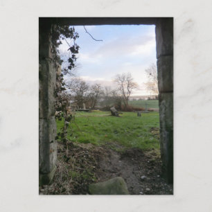 Cartão Postal A Morte do Dia através de uma Porta Kirk Abandona