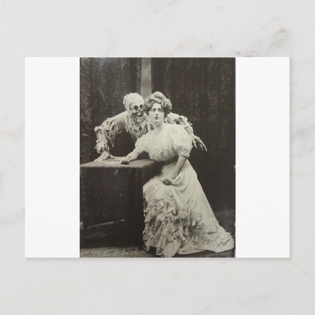 Cartão Postal A Morte E A Maiden (Frente)