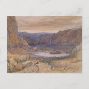 Cartão Postal A Mountain Lake, Noruega, c.1827