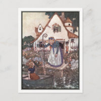 A mulher aprendeu em magia por Edmund Dulac