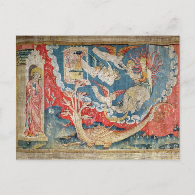 Cartão Postal A mulher prestes a dar à luz e ao Excelente (Frente)