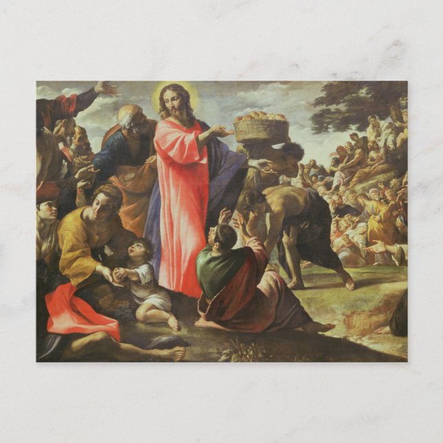 Cartão Postal A Multiplicação dos Cargos e Pescadas (Frente)