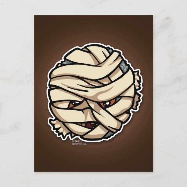 Cartão Postal A múmia (Frente)