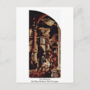 Cartão Postal A Natividade De Hans Holbein, O Mais Jovem