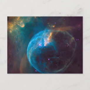 Cartão Postal A Nebulosa da Bolha, Ngc 7635.