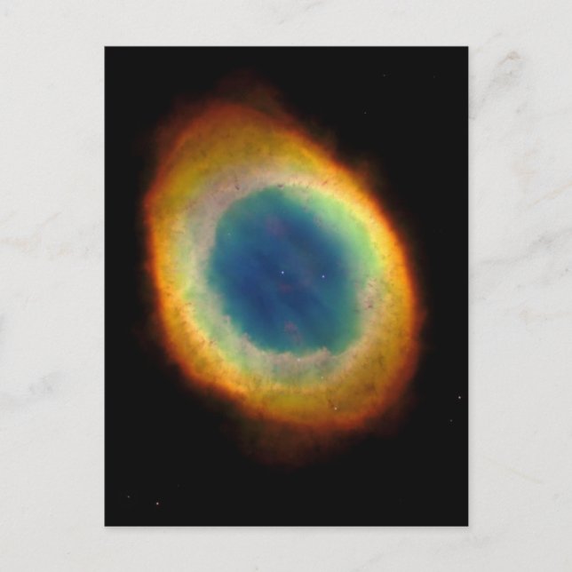 Cartão Postal A Nebulosa do Anel (Frente)
