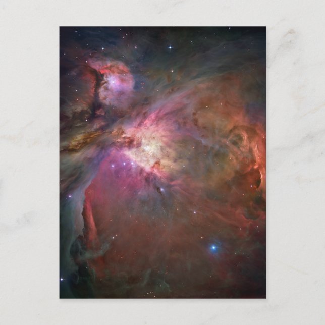 Cartão Postal A Nebulosa Orion (Frente)