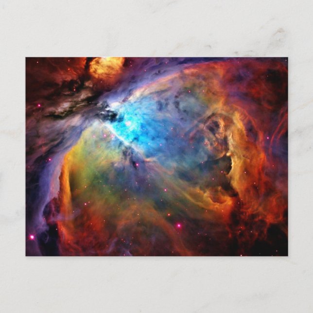 Cartão Postal A Nebulosa Orion (Frente)