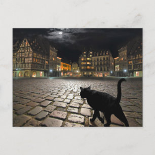 Cartão Postal A noite de Estrasburgo