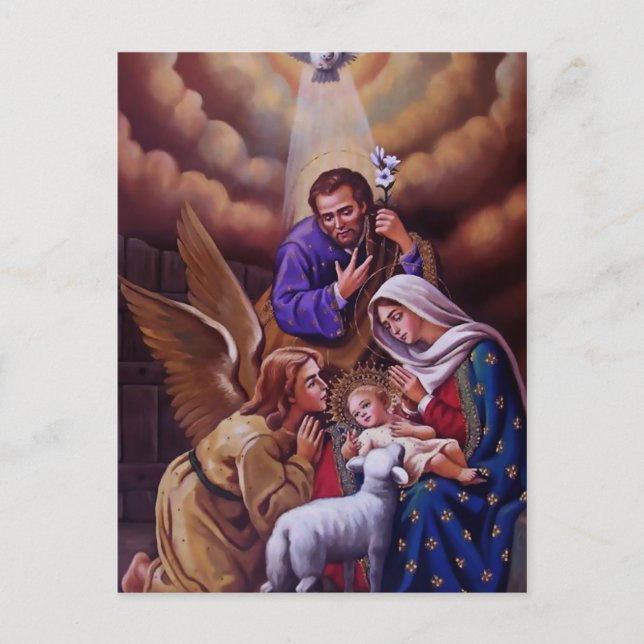 Cartão Postal A Noite Sagrada (Frente)